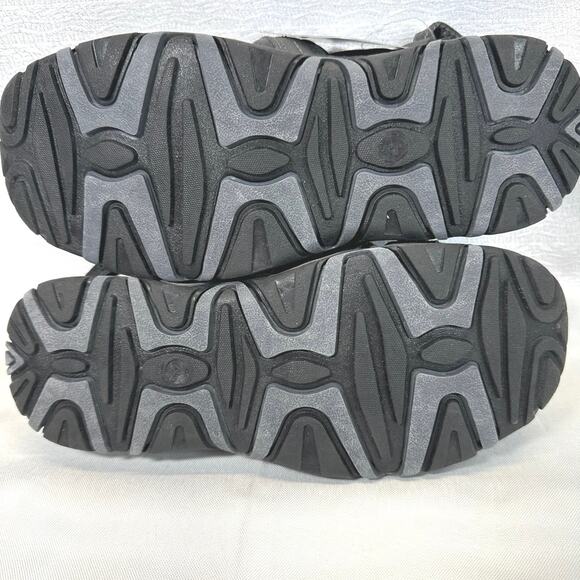 Eddie Bauer Grand Gray Black Hiking Sandals boys sz 4 - Picture 5 of 7